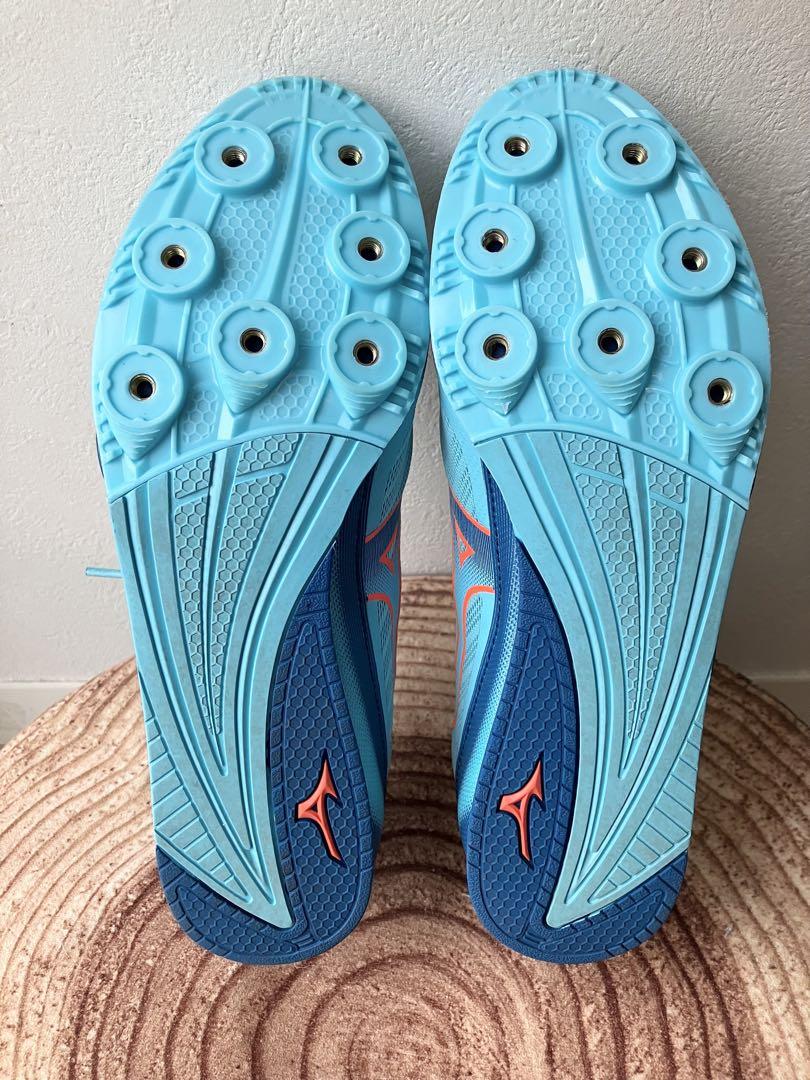 MIZUNO 陸上 短距離　中距離　スパイク　X FIRST2 ターコイズ　25