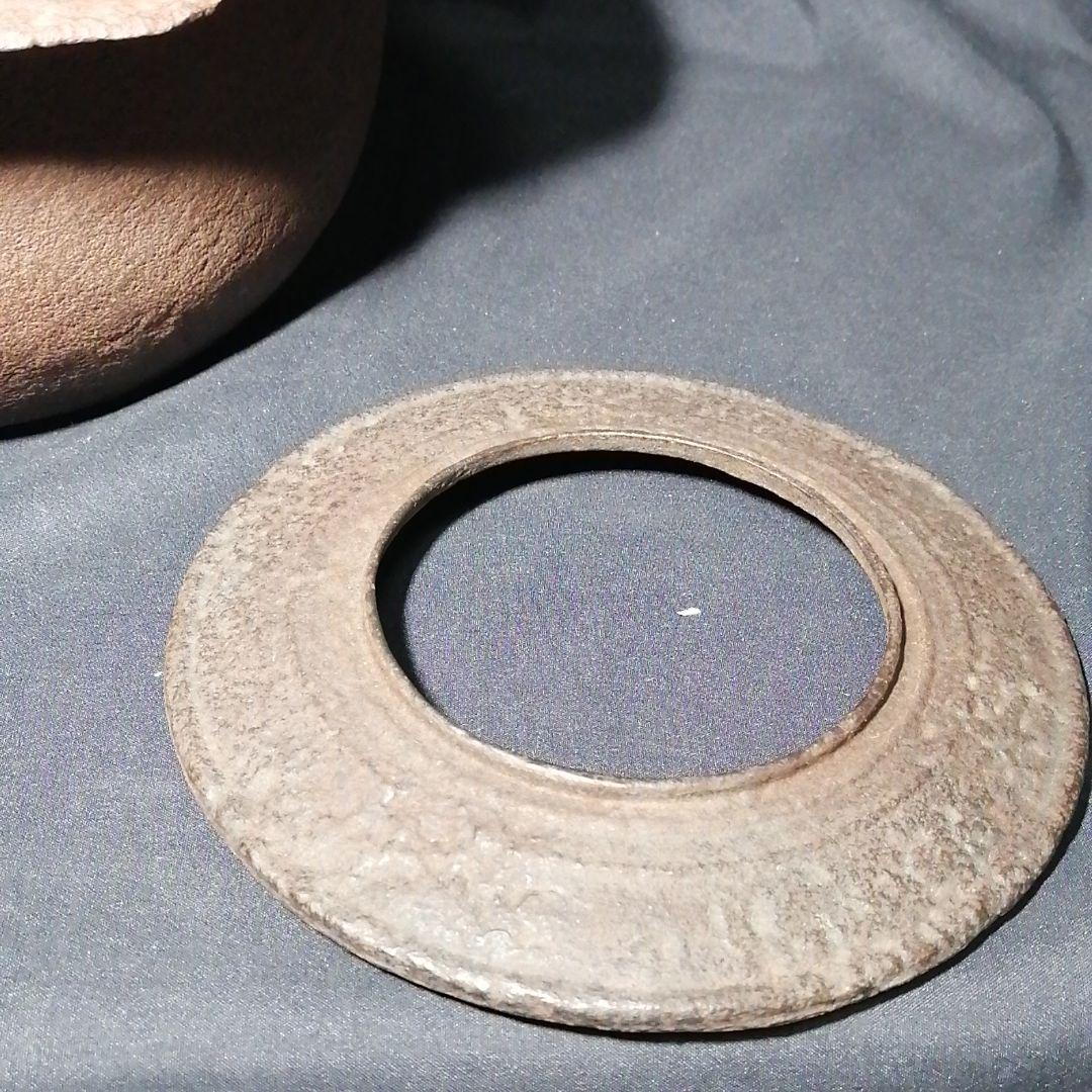 茶道具】清巌好み茶飯釜 九兵衛作 時代釜 釜160 - メルカリ