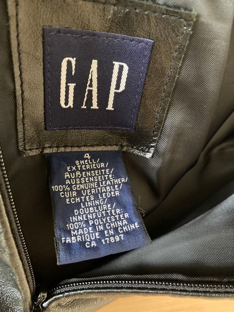 レザースカート 本革スカート GAP ヴィンテージ 牛革 レザースカート 本革スカート GAP ヴィンテージ 牛革