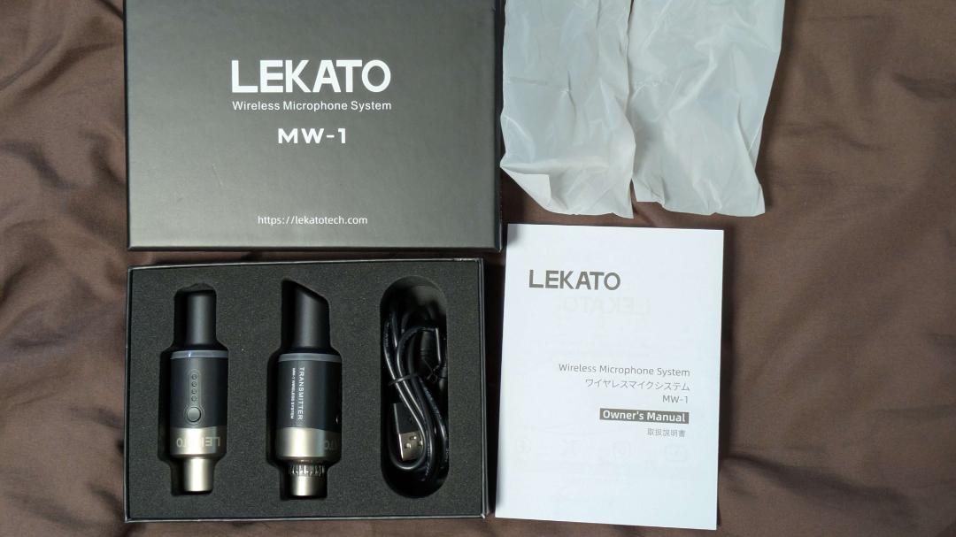 LEKATO MW-1 XLRワイヤレスシステム