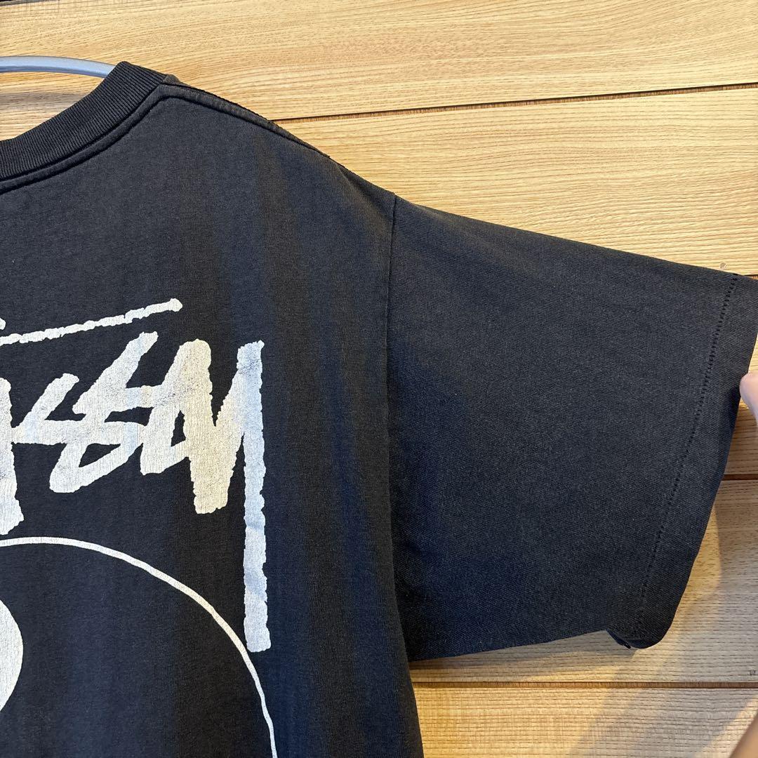 【希少】80s old stussy 8ボール　Tシャツ黒タグ　L