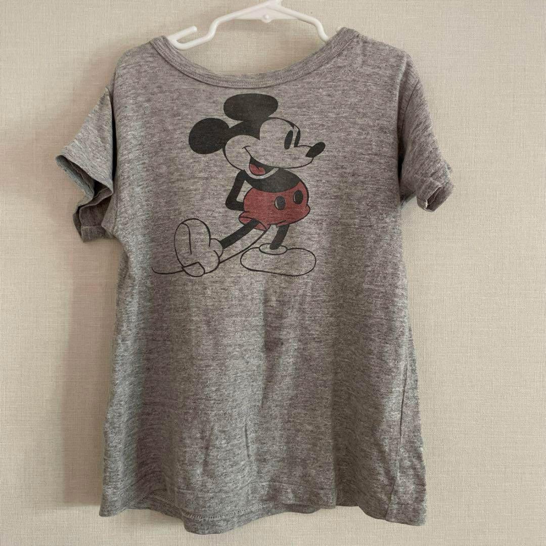 デニムダンガリーミッキーTシャツ#832 DENIM & DUNGAREE デニムダンガリーミッキーTシャツ 150cm