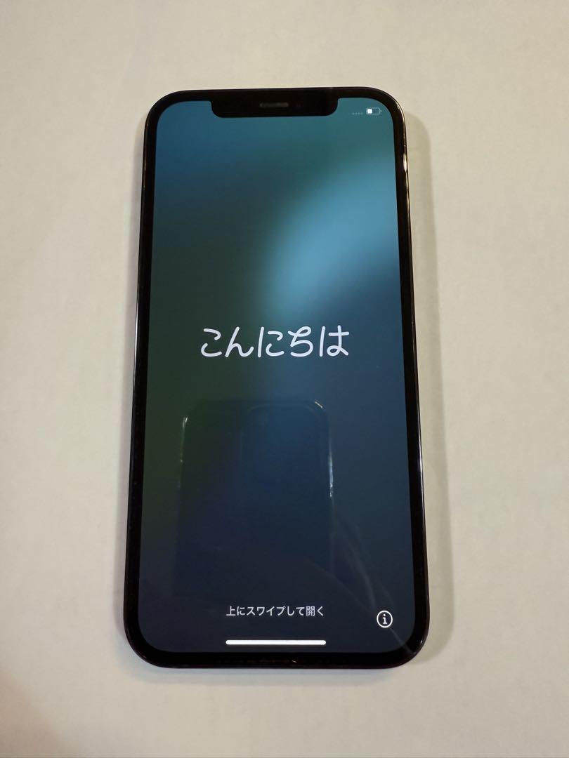 美品iPhone12Pro256GBグラファイト SIMフリー即発送可　箱あり