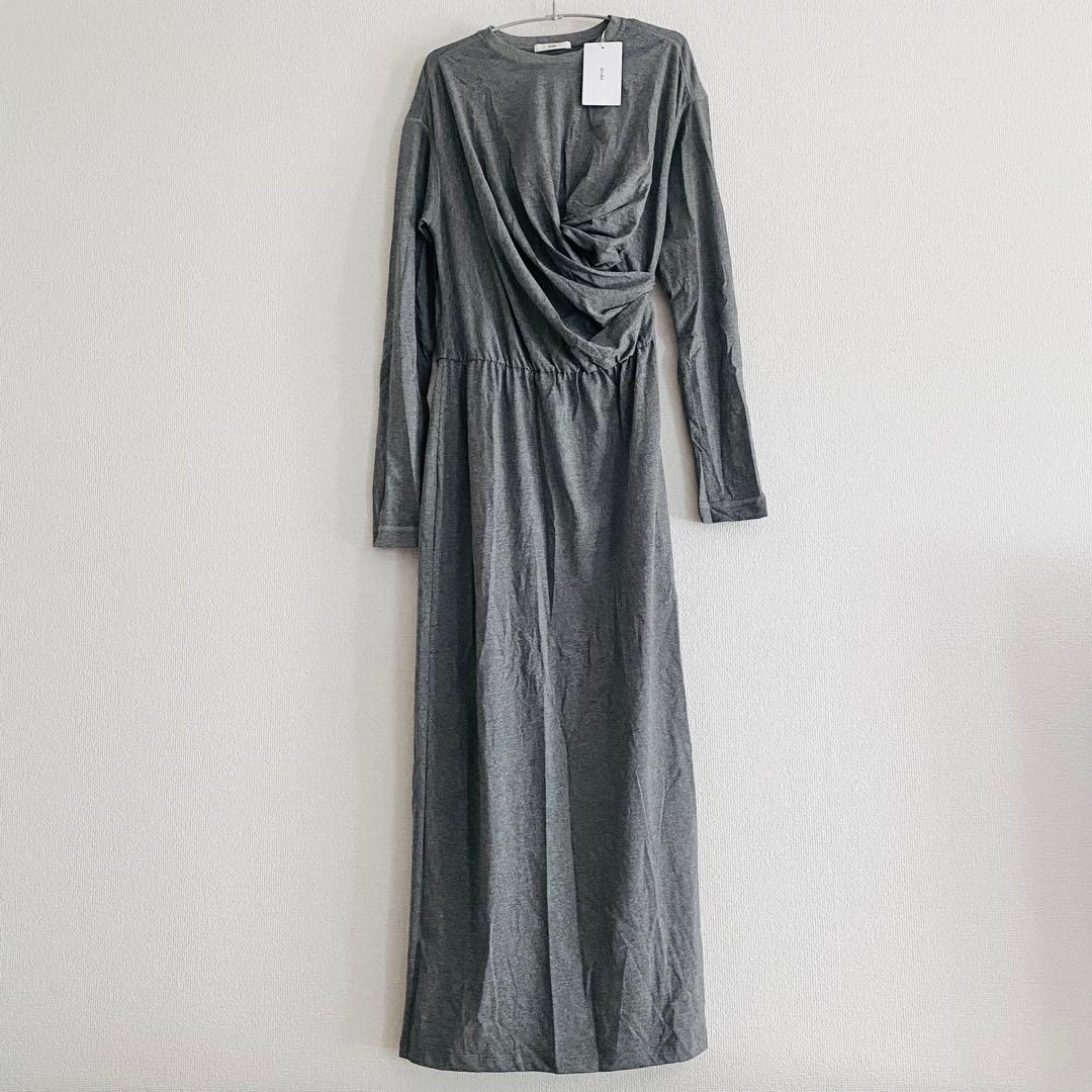 anuke Drape Cut Onepiece 38 アンヌーク ワンピース