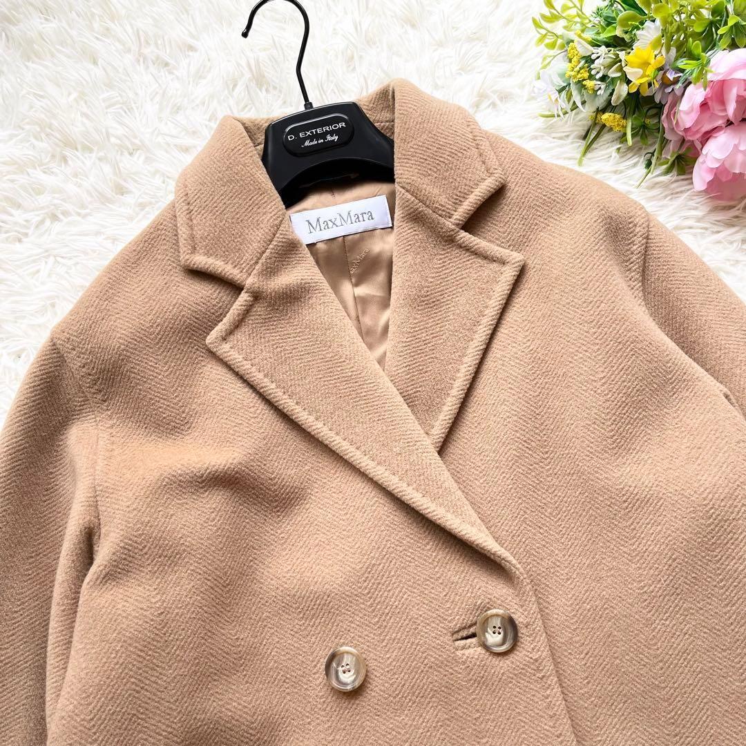 マックスマーラ MaxMara 銀タグ チェスターコート キャメル 38