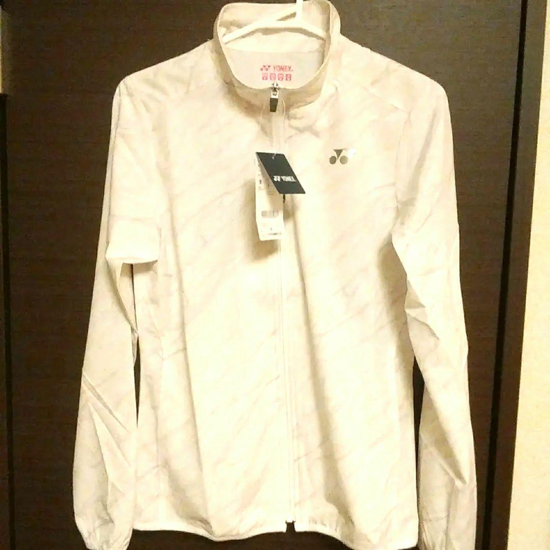新品　YONEX　ウオームアップシャツ　ホワイト　Mサイズ