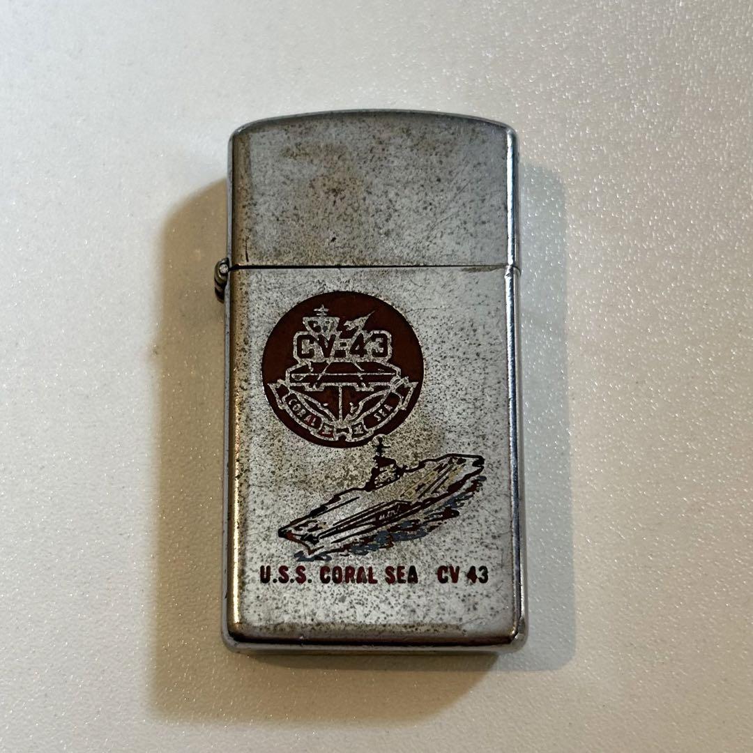 ZIPPO ジッポー 1980年製 USS CORAL SEA CV43