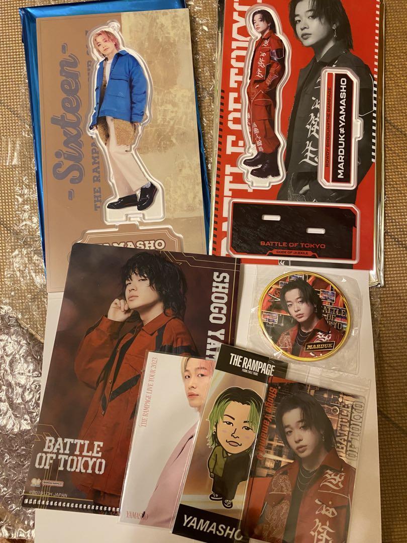 BOT 山本彰吾 アクスタ アクリルスタンド ウエハース 缶バッジ