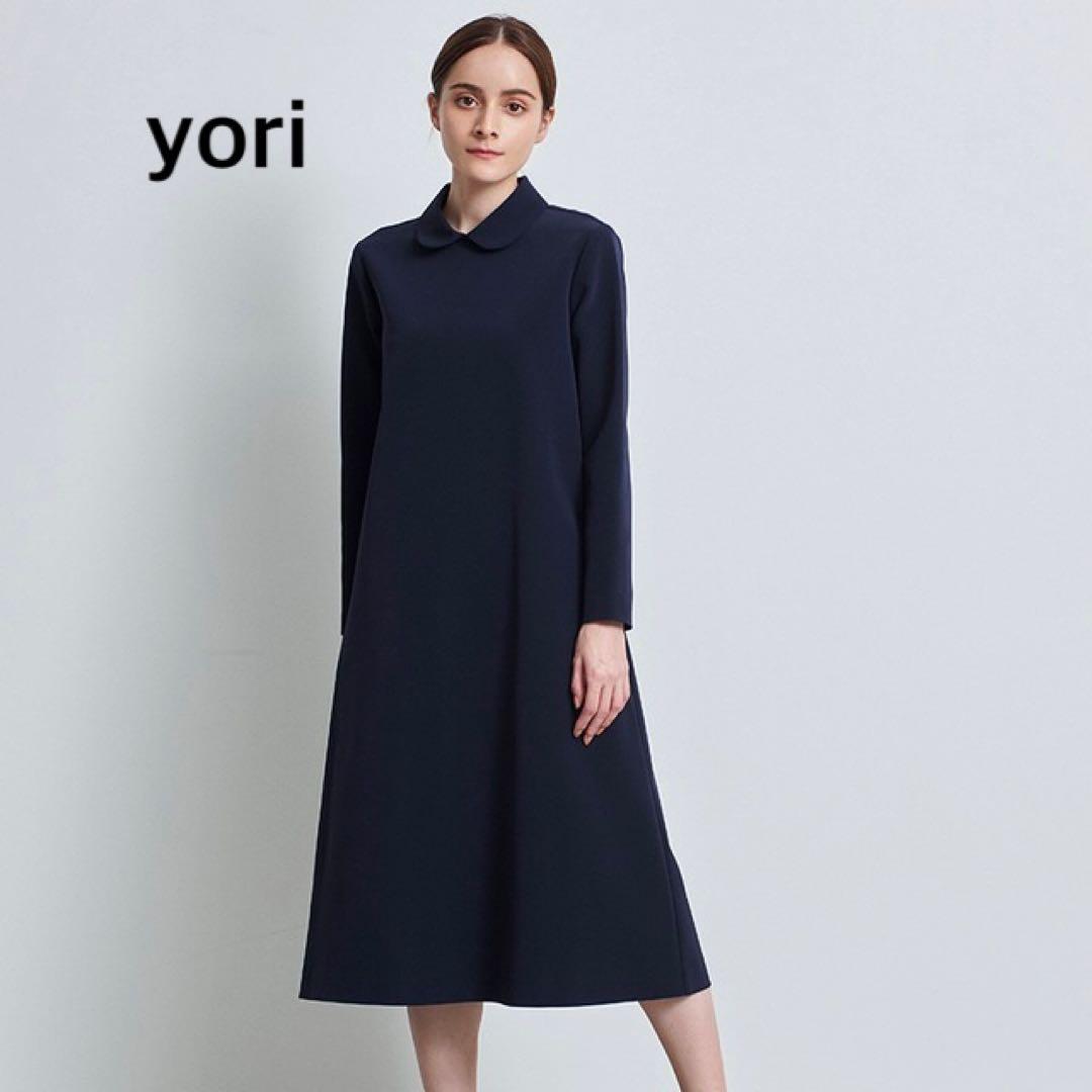 yoriラウンドカラーワンピース