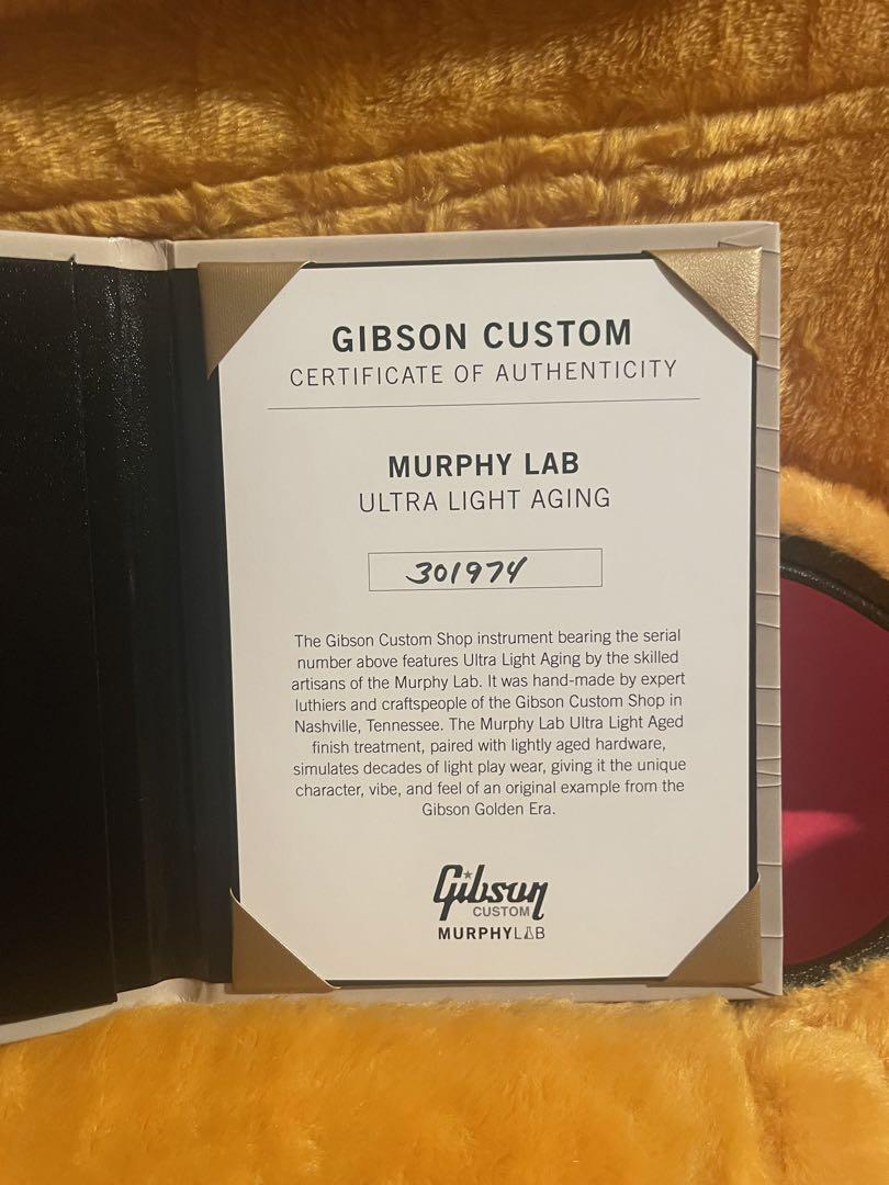 ギター Gibson SG Murphy Lab1964 UltraLight Aged