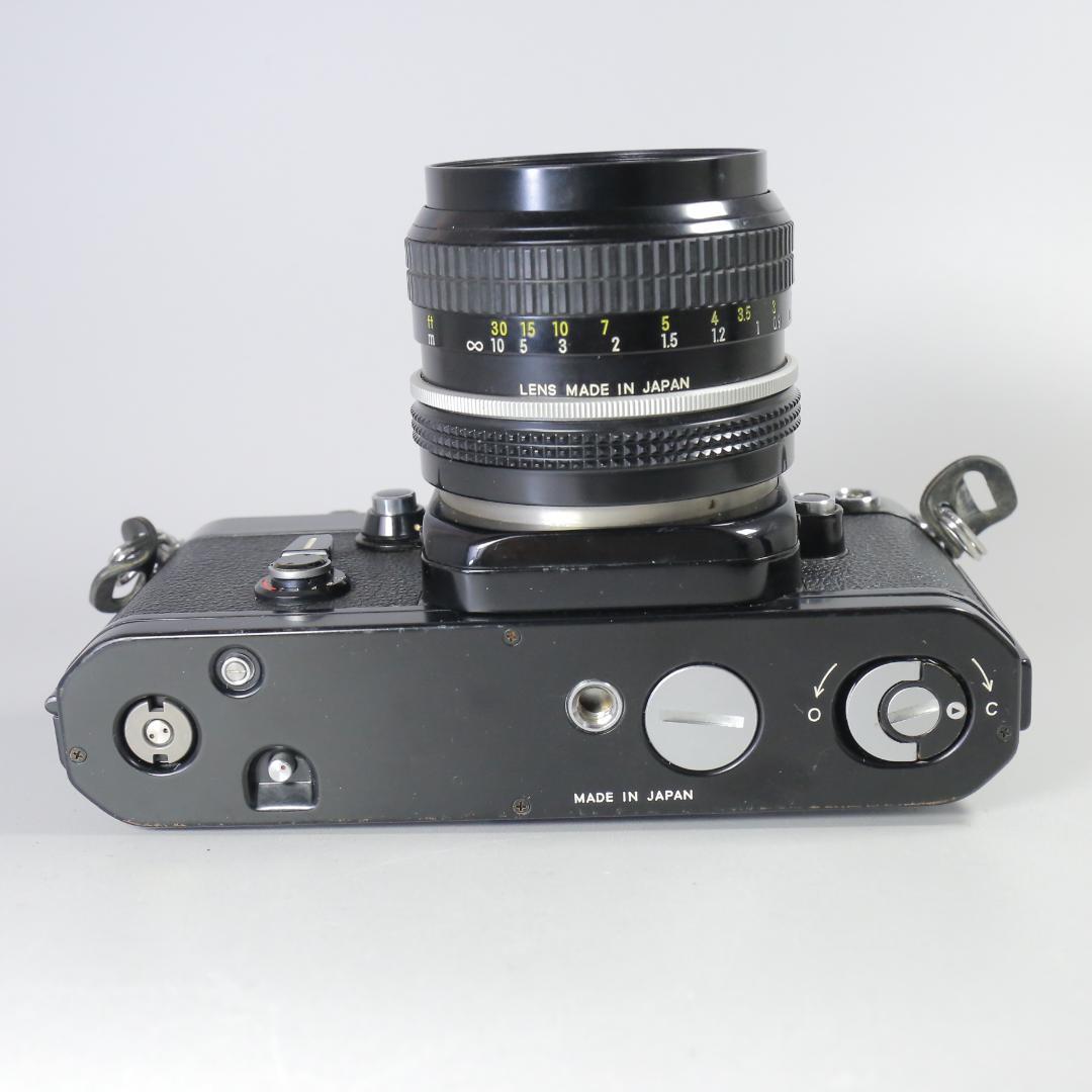 ☆完全動作☆美品Nikon F2 50mm レザーケース＃272