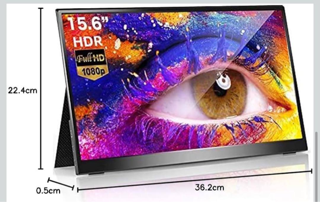 モバイルモニター モバイルディスプレイcocopar15.6インチ