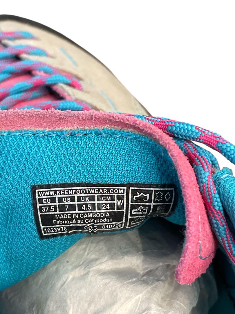 美品 KEEN ジャスパー アウトドアシューズ スニーカー ベージュ 24㎝