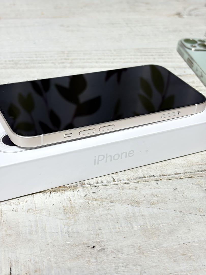 iphone13 128GB simフリー スターライト バッテリー78%