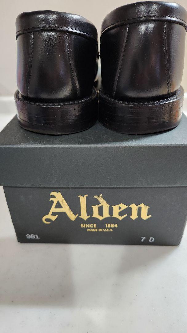 981 ペニーローファー　Alden