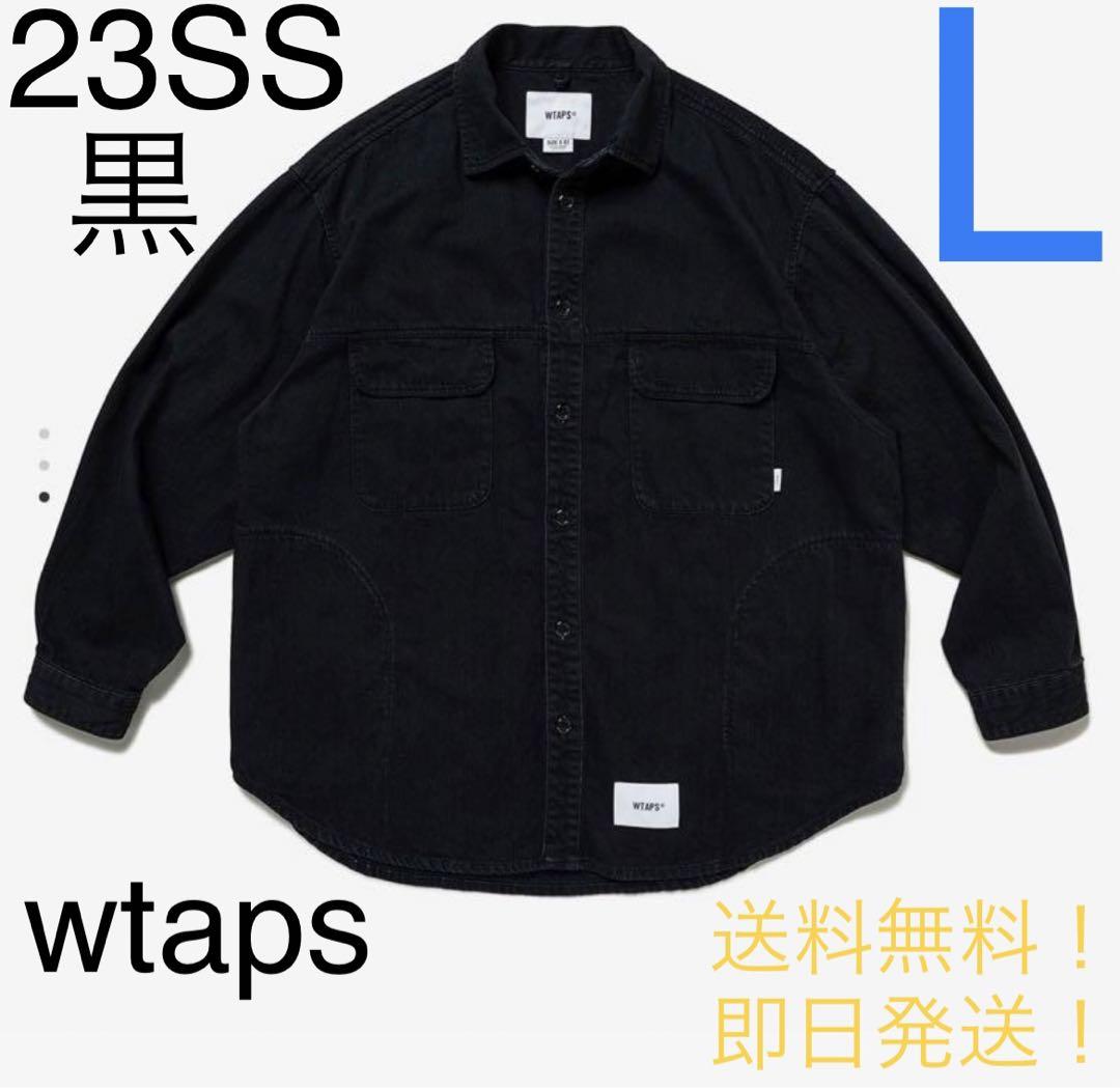 WTAPS WCPO / LS / COTTON. DENIM Black LWCPO