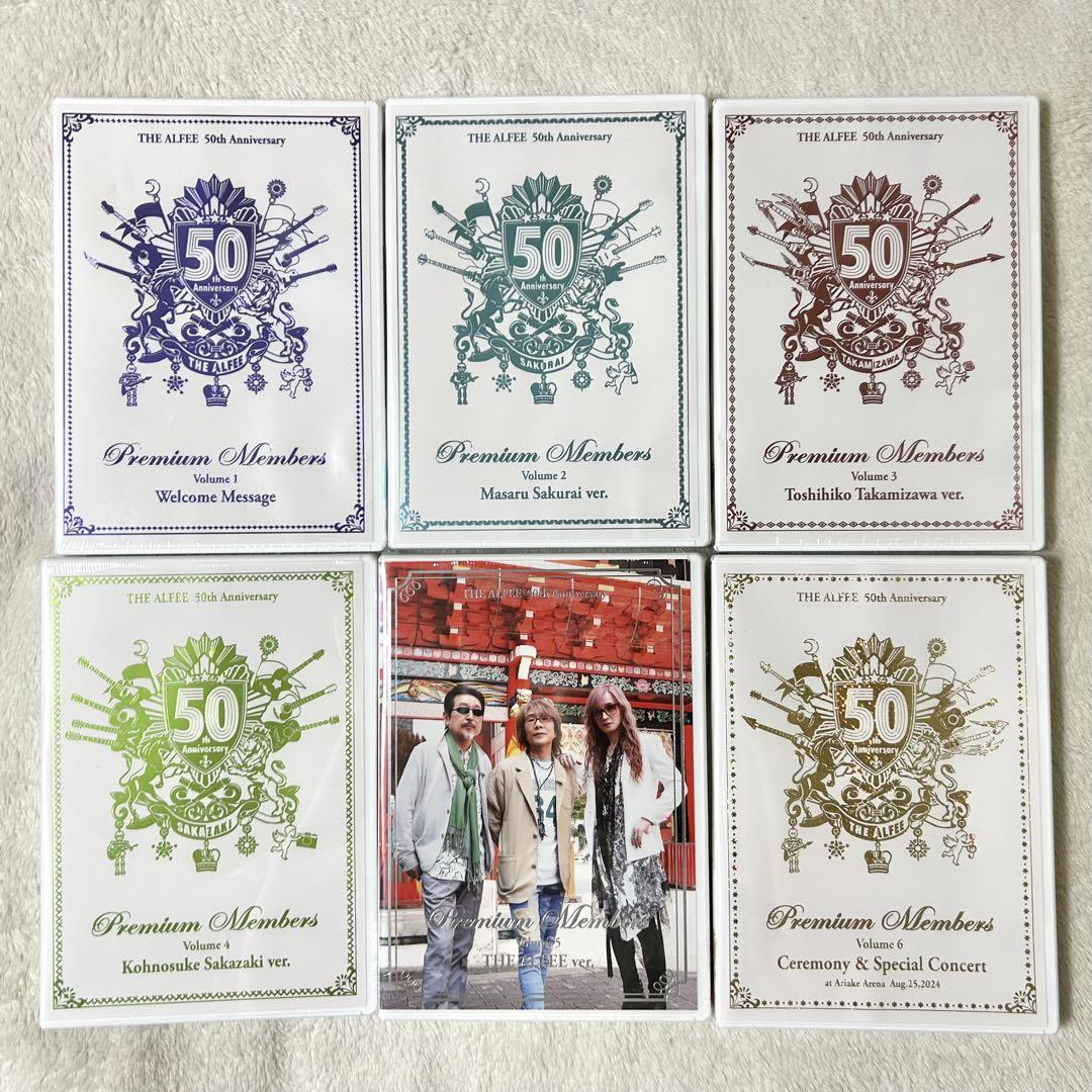 【超目玉枠】 Premium ALFEE THE Members メルカリ - 全6巻セット DVD ミュージック