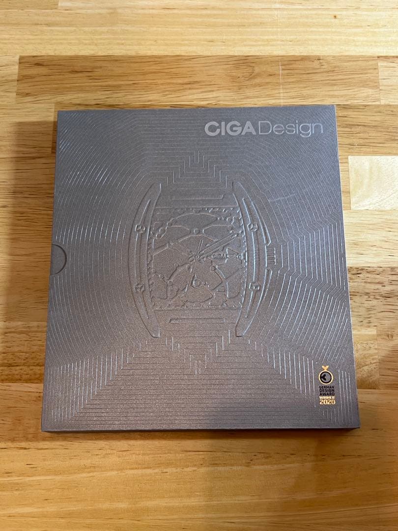 気に入る CIGA DESIGN スケルトン自動巻き腕時 ZシリーズEdge チタン