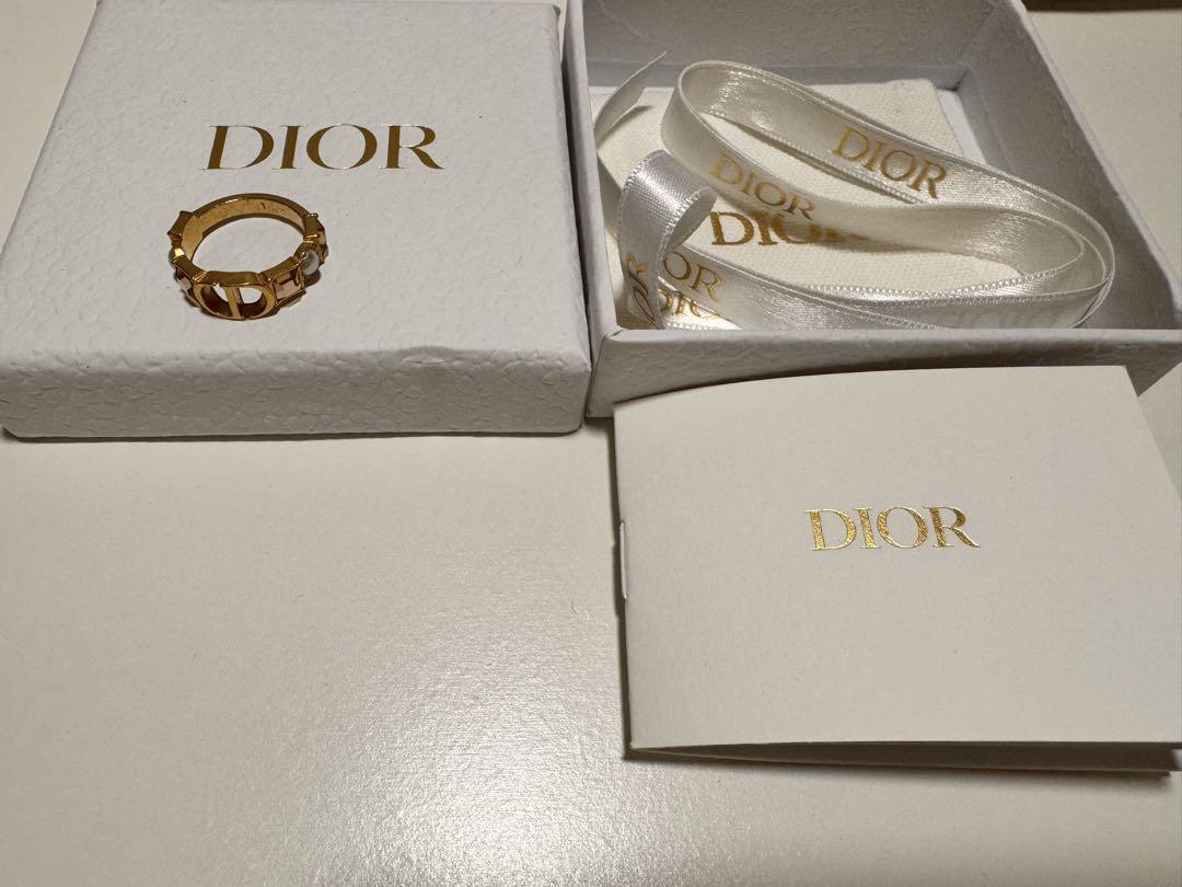 クリスチャンディオール DIOR PETIT CD リング Ｌサイズ