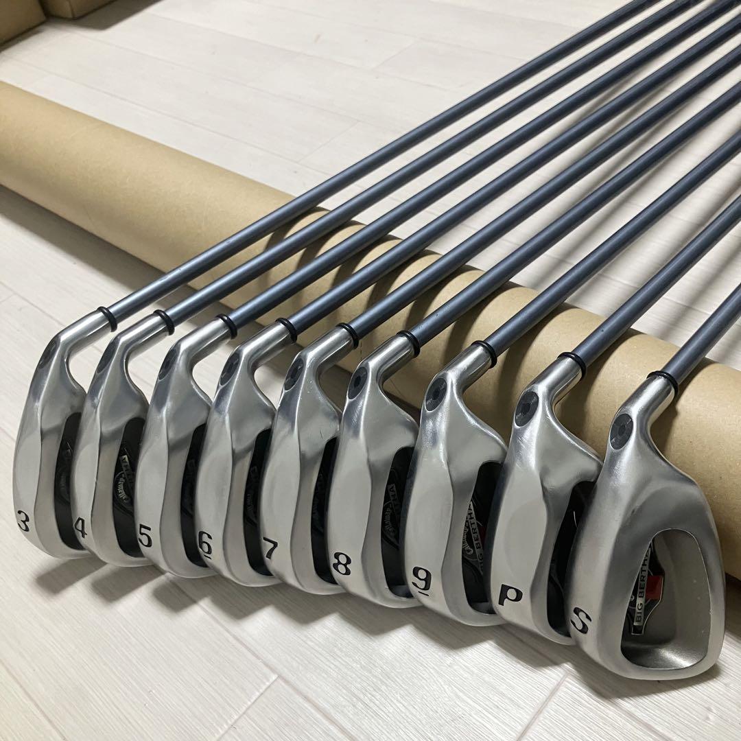 callaway BIG BERTHAキャロウェイ ビックバーサー アイアン9本