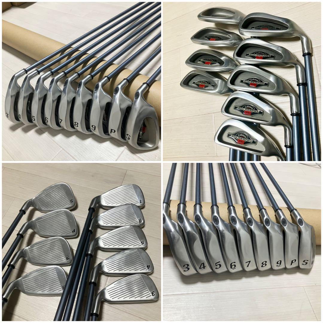 callaway BIG BERTHAキャロウェイ ビックバーサー アイアン9本