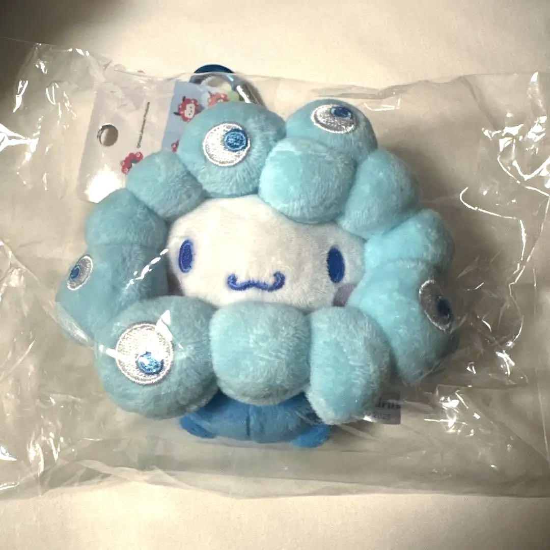 万博 ミャクミャク　サンリオ なりきり カラビナ付 シナモロール 万博 ミャクミャク サンリオ なりきり カラビナ付 シナモロール