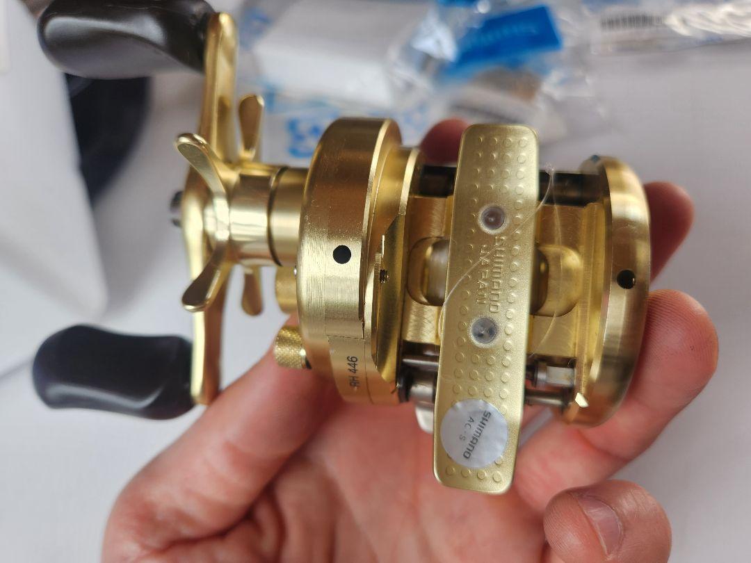 シマノカルカッタコンクエスト50 予備パーツ多数付き！OH済み
