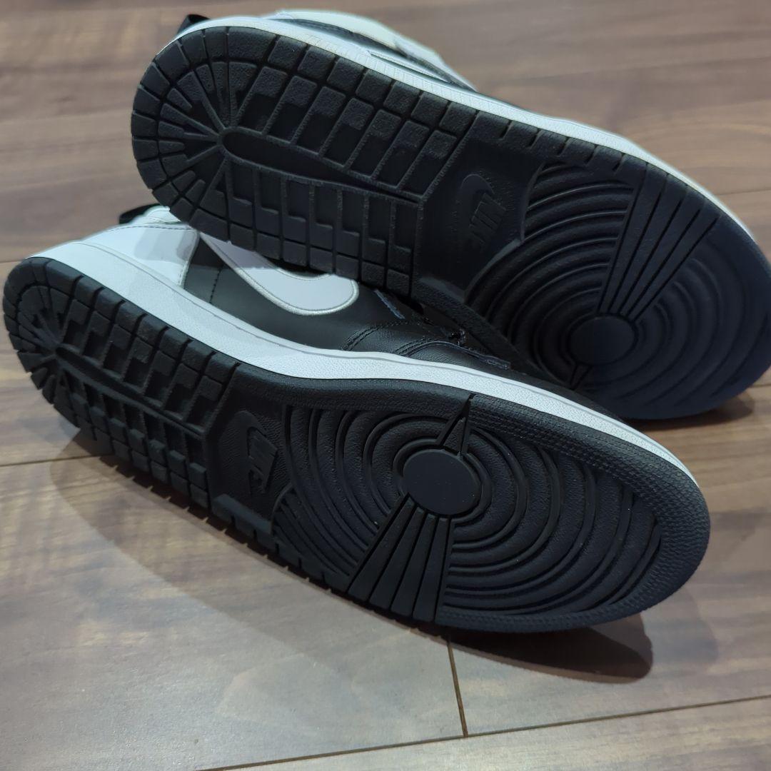シューズ(男性用) Air Jordan 1 High FlyEase GS Black White