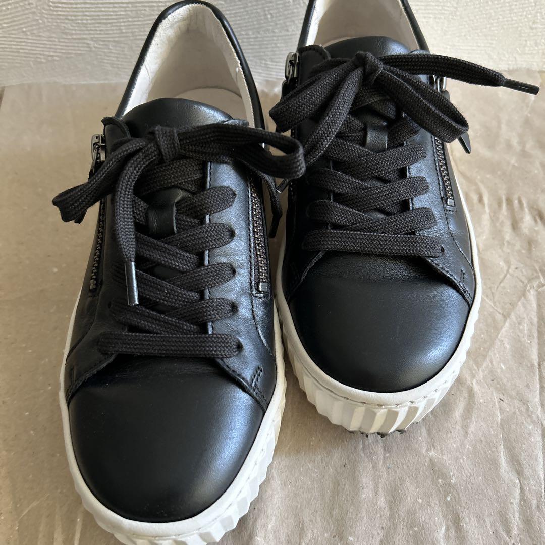 Gabor 53200 厚底レザースニーカー