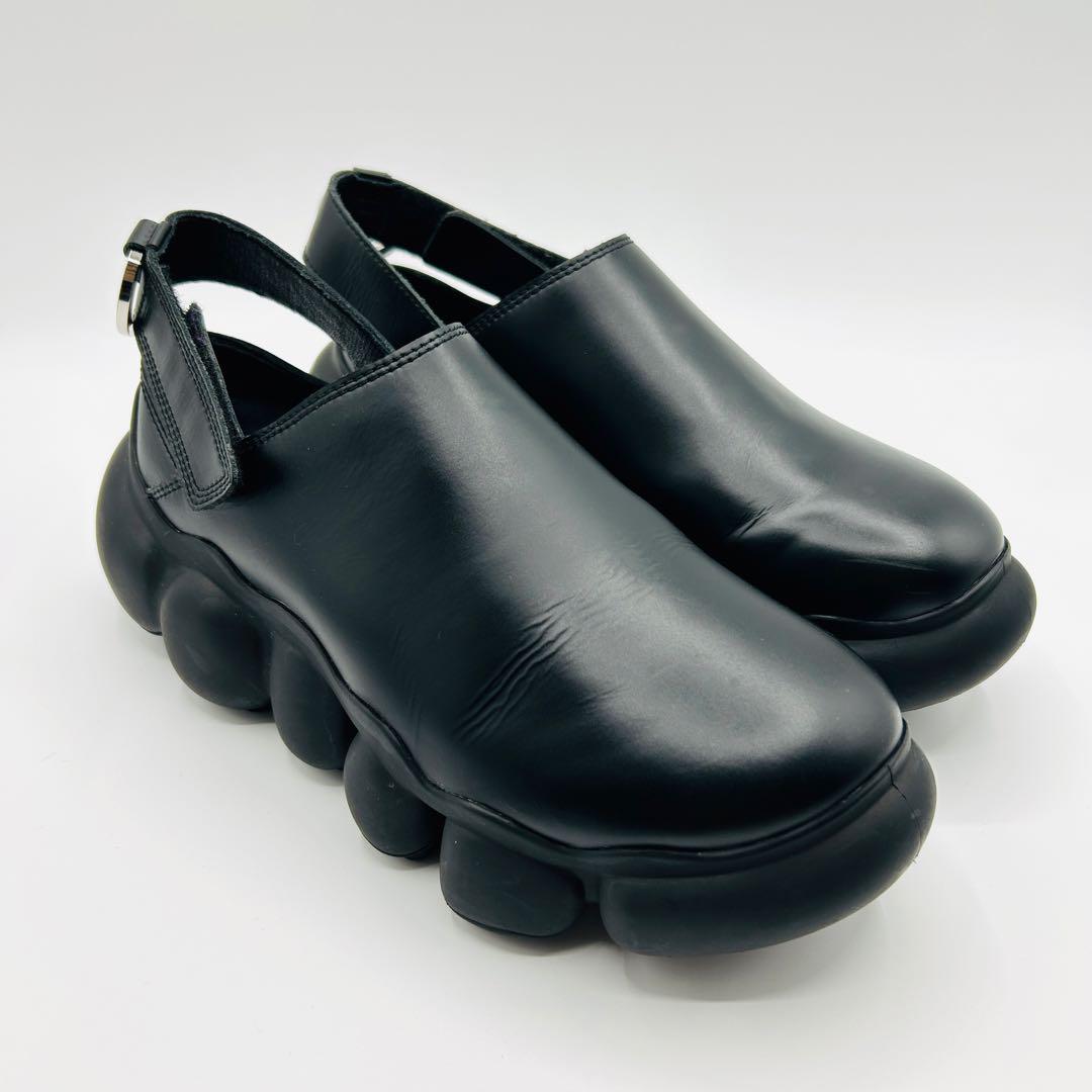 美品 th × grounds グラウンズ ミキオサカベ レザーサンダル UK6