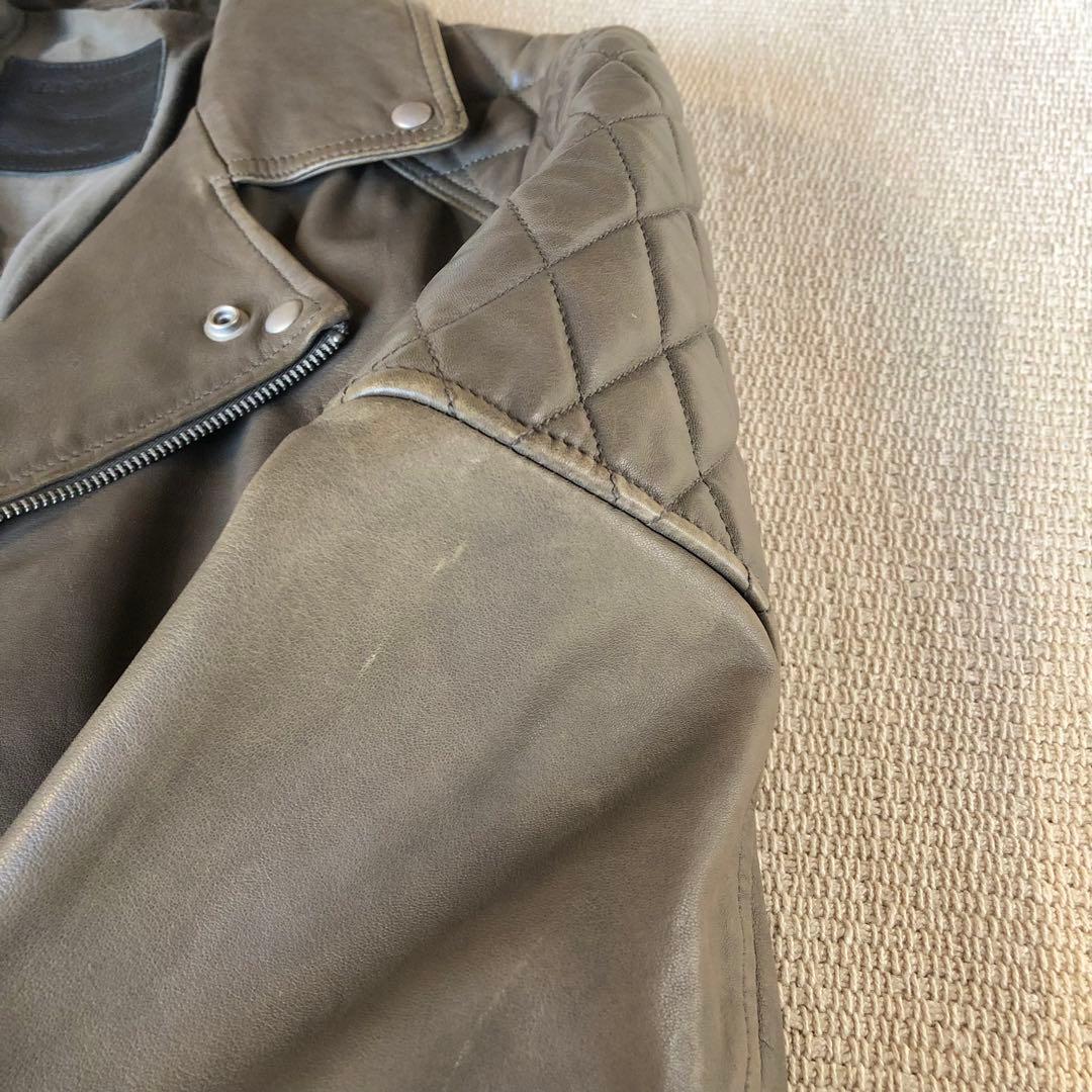 ALLSAINTS YUKU BIKER ダブルライダースジャケット ラムレザー ALLSAINTS YUKU BIKER ダブルライダースジャケット ラムレザー