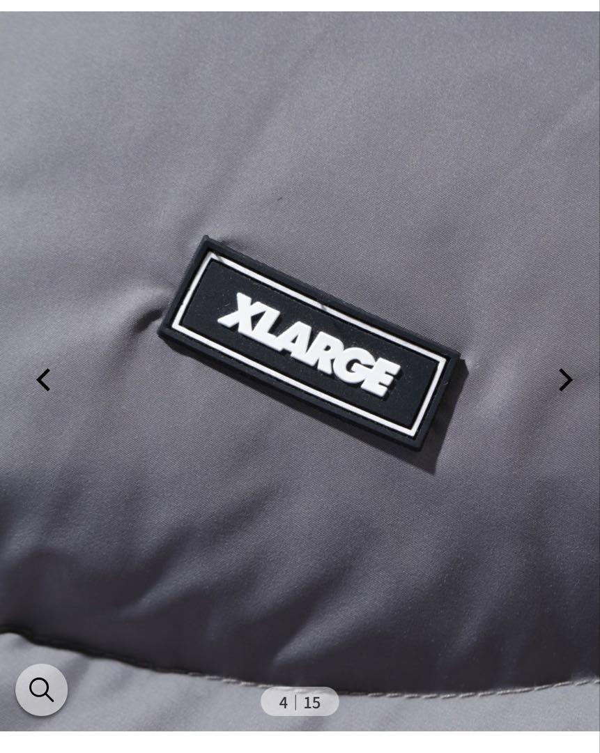 XLARGE ダウンベスト Lサイズ 黒