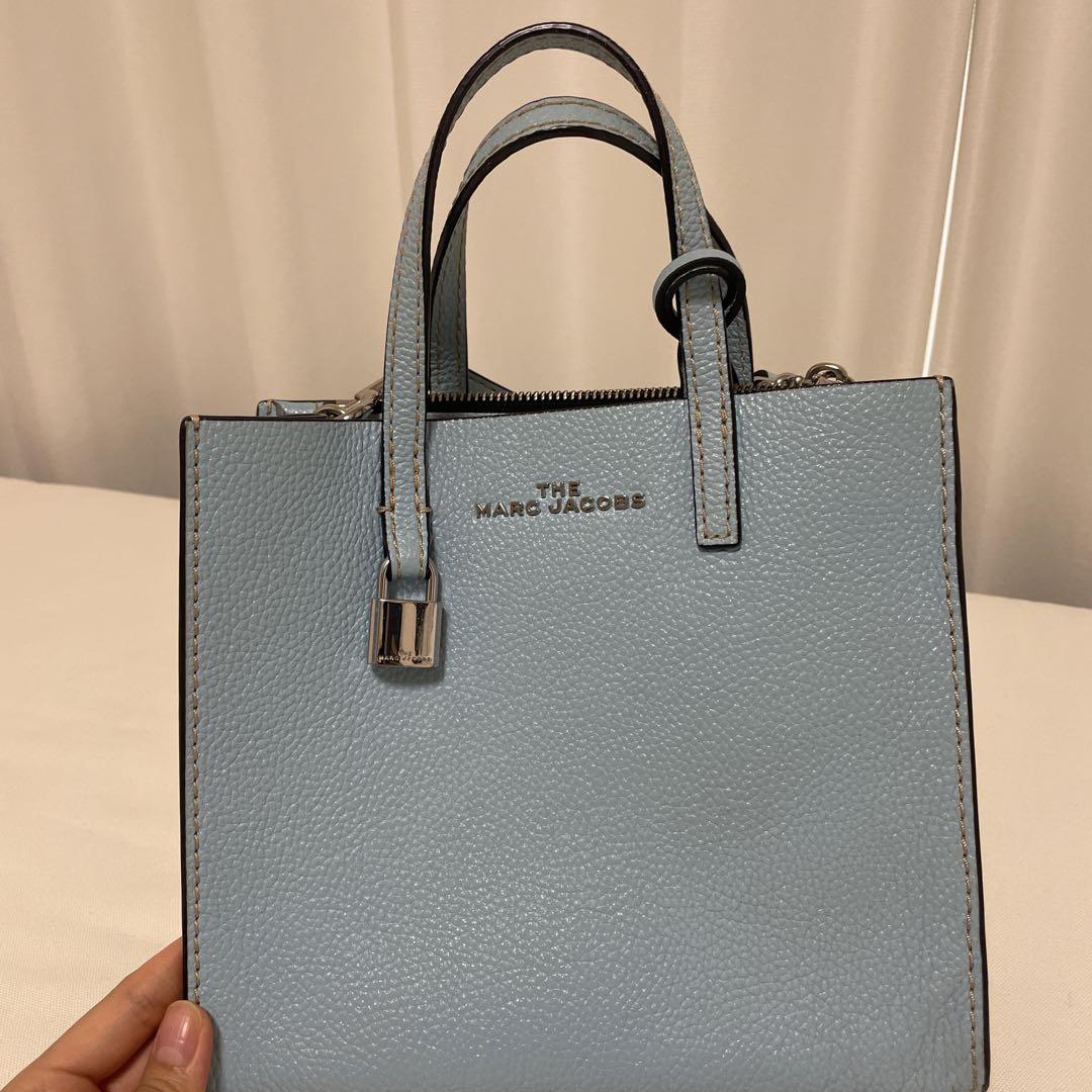 THE MARC JACOBS ライトブルー ハンドバッグ - メルカリ
