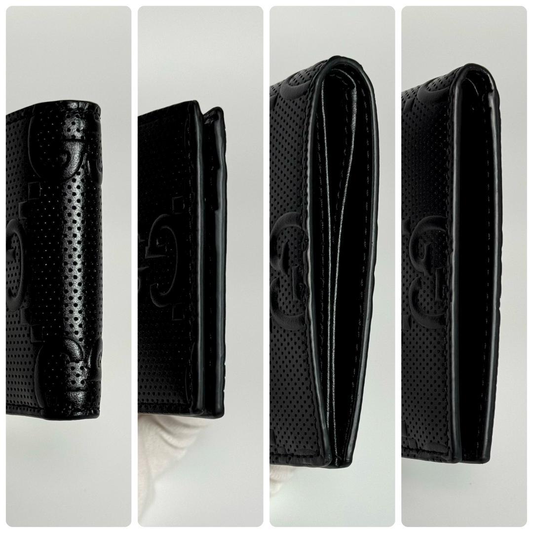 国内即送 GUCCI GG エンボス ミニ財布 海外紙幣サイズ 625559 希少Sale☆GGエンボスロゴ【送込 GUCCI】CC2折財布☆Turquoise革