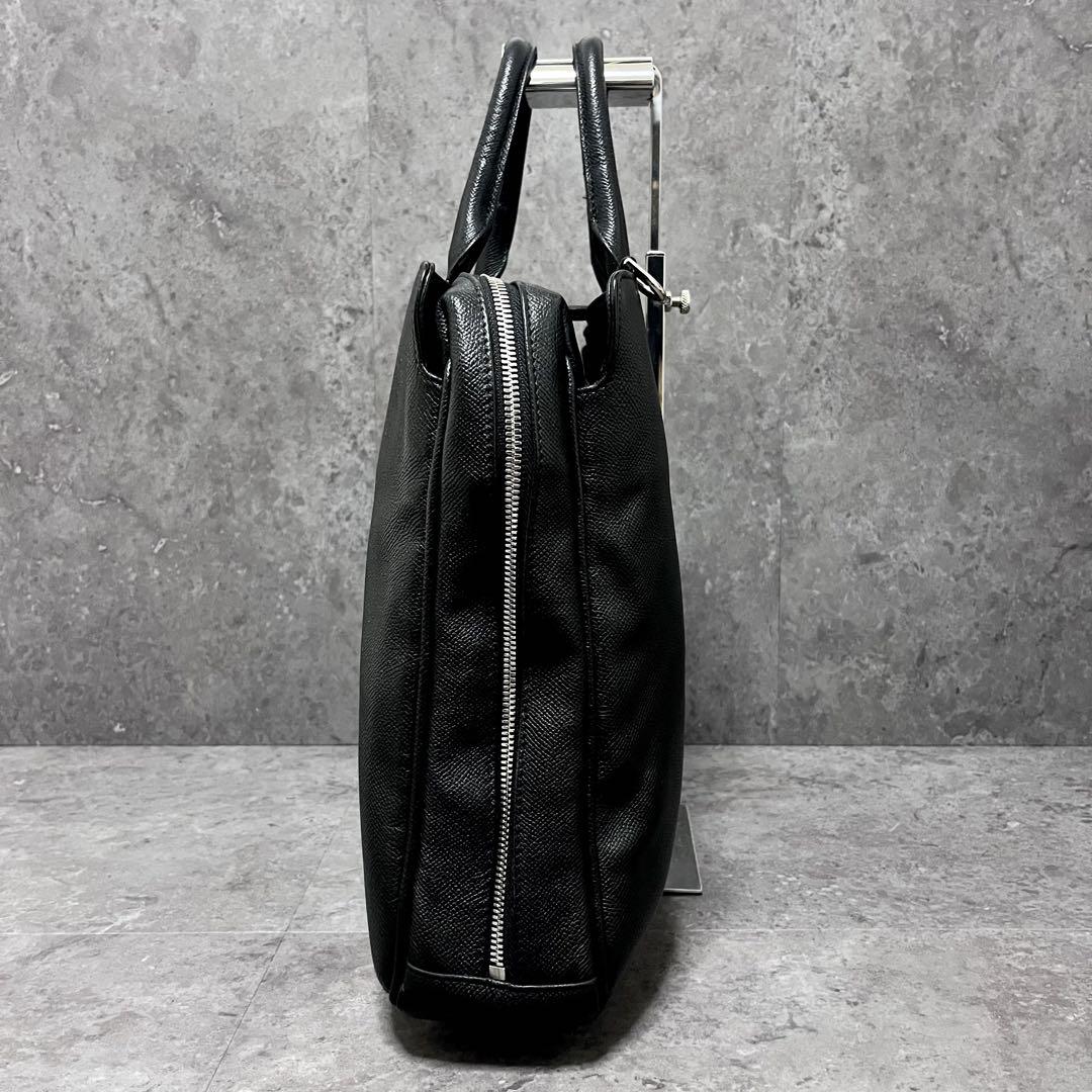 定番の中古商品 美品 メルカリ - A4 黒 シボ革 2way ビジネスバッグ OFFERMANN バッグ