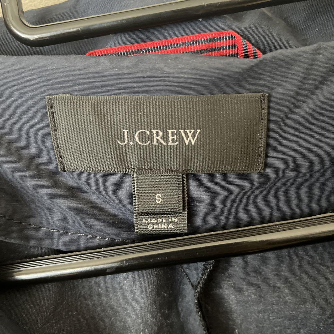 J.CREW コットンナイロン　薄手　ネイビー　ジャケット　ジャンパー