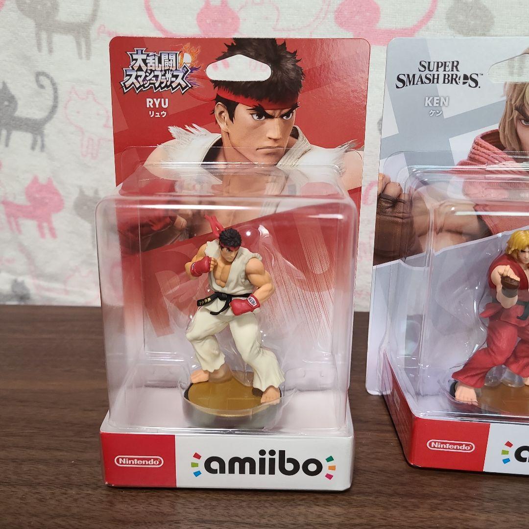 amiibo リュウ ケン テリー 未開封 大乱闘スマッシュブラザーズ