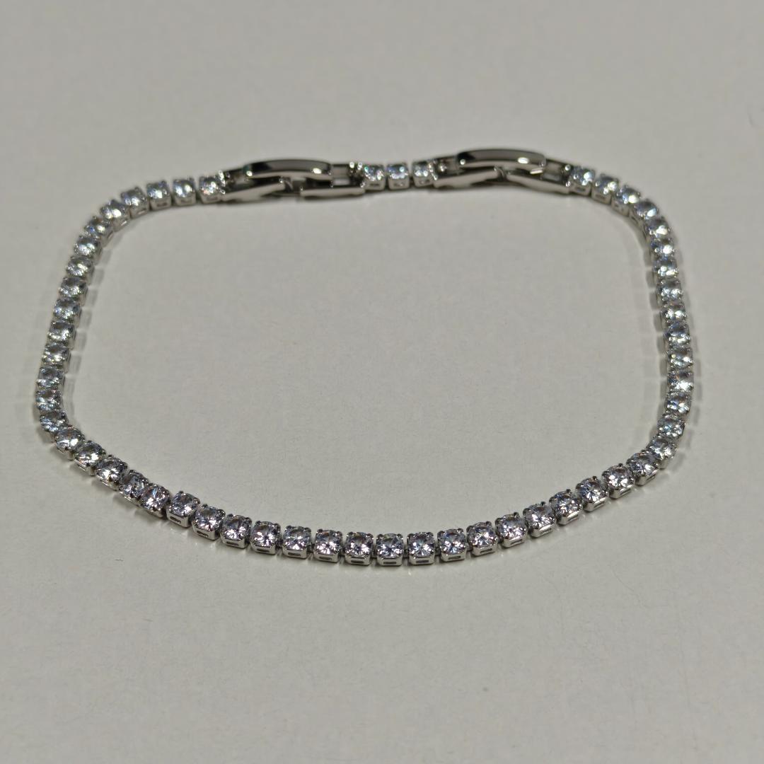 クリスタルラインストーンブレスレット