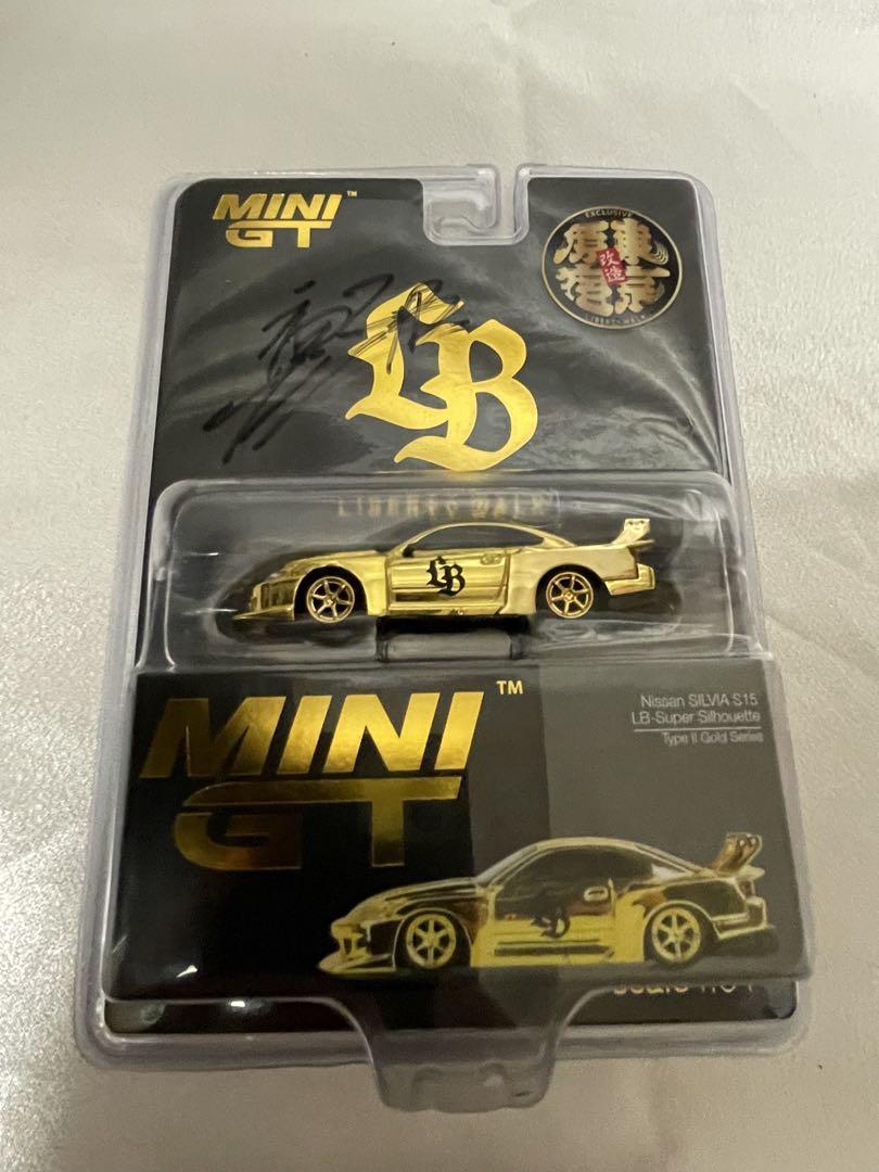 加藤代表サイン入り MINI GT リバティウォーク ゴールドミニカー