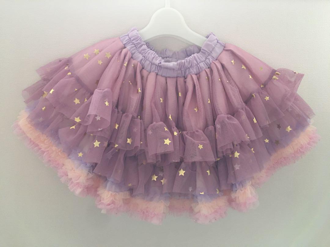 ★限定品★試着のみ　チュチュプリンセス　お星様いっぱいスカート