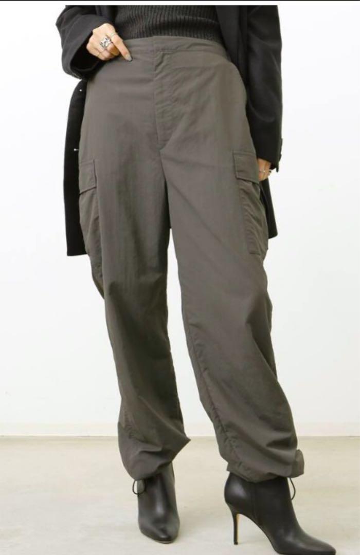 試着のみ アパルトモン×アメリカーナ Nylon Cargo Pants 36