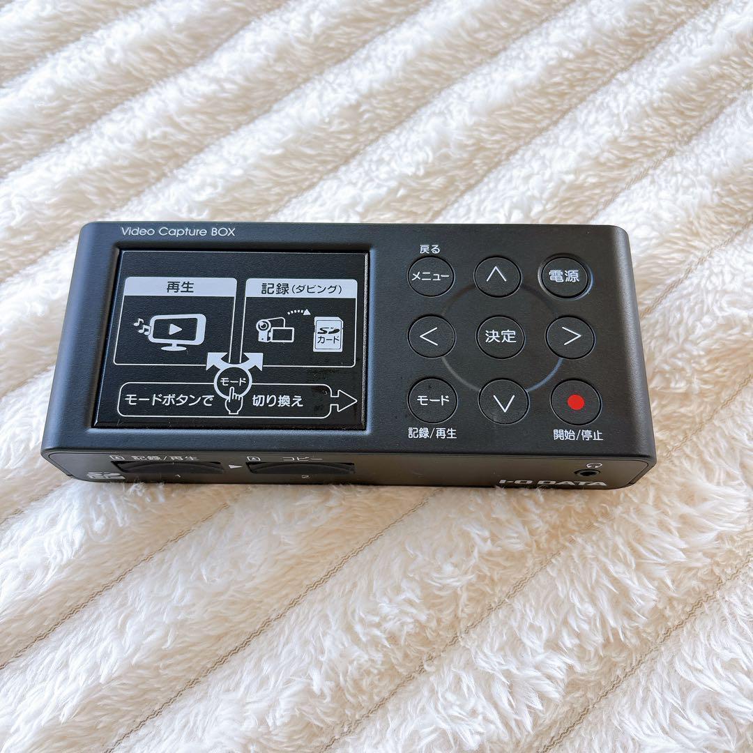 ビデオキャプチャー　アナレコGV-SDREC　美品 展示新品未使用ビデオキャプチャー アナレコ GV-SDREC I-O DATA