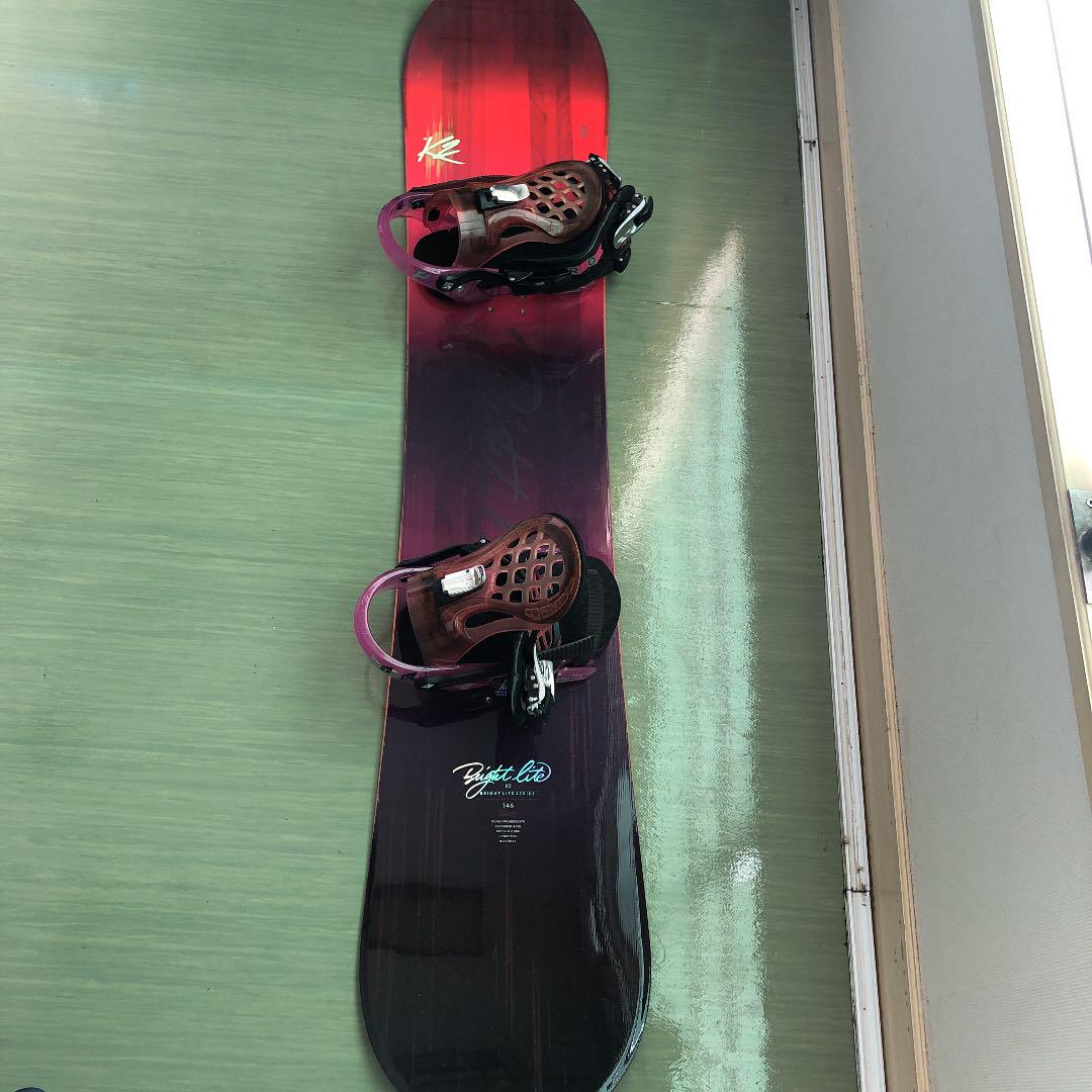 スノーボード ビンディング k2とRIDE