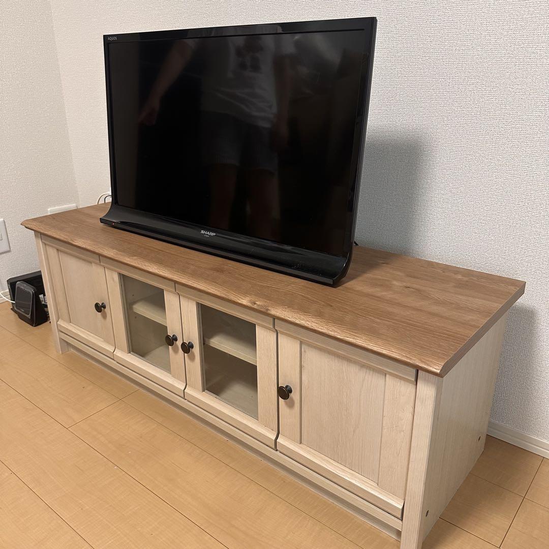テレビボード　木製　ローボード