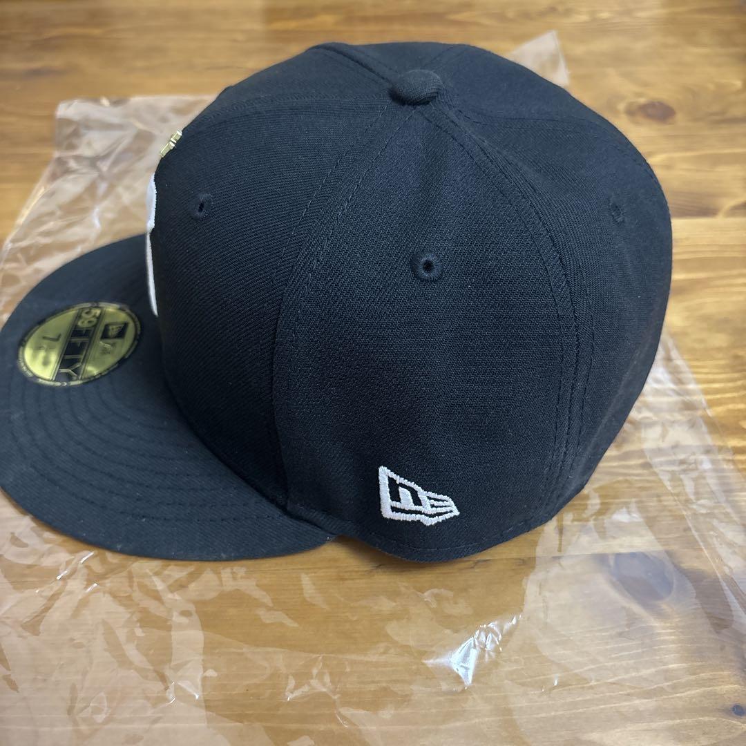 新品即決 Supreme 59FIFTY キャップ 黒 7 1/2 Money Box 帽子 - 帽子
