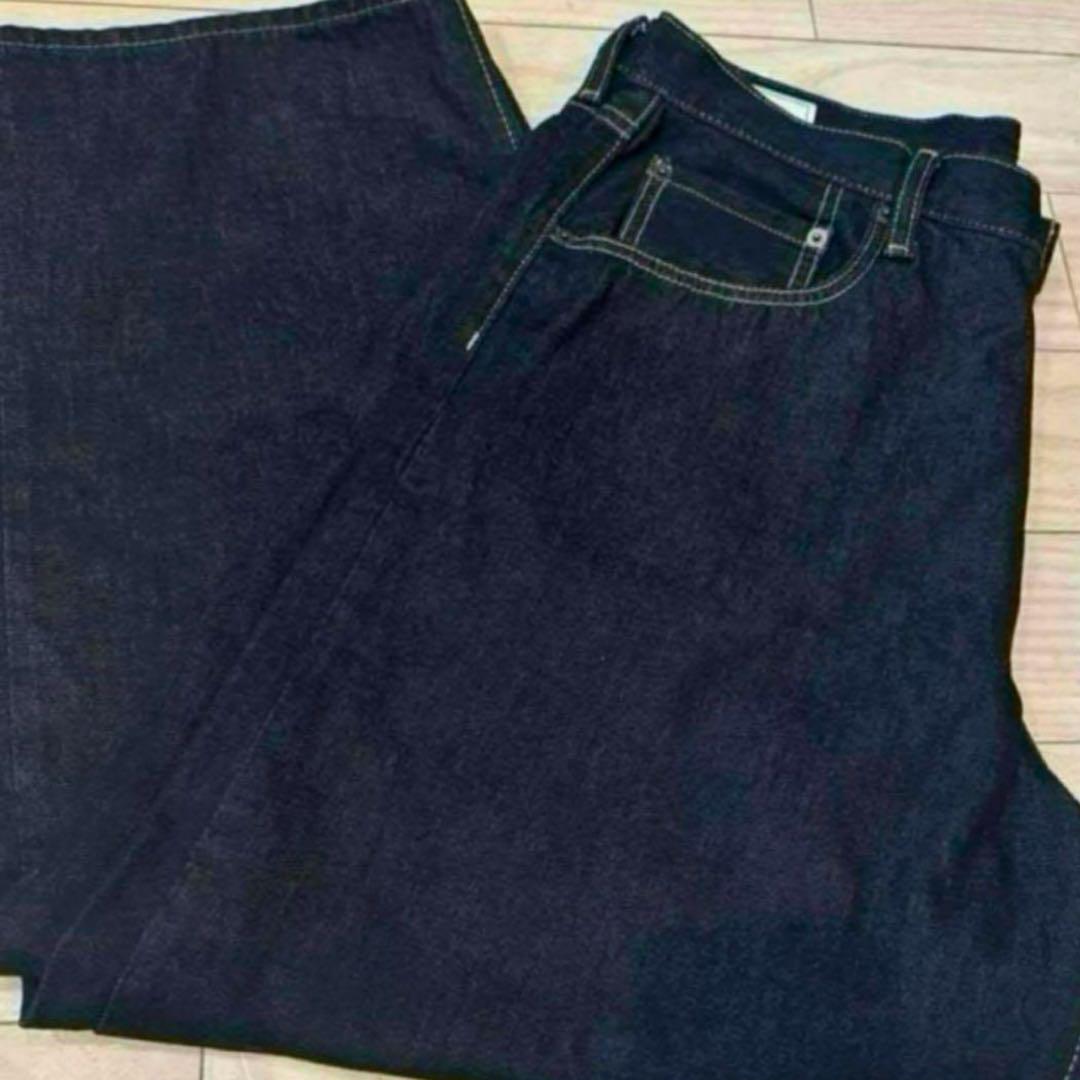 GAP 28/30スーパーバギーデニムパンツ　ダークリンス　大人気完売品 GAP 28/30 スーパーバギーデニム ダークリンス 大人気完売品