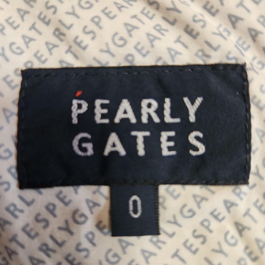 美品✦PEARLY GATES ✦スカート ロゴベルト付き✦レッド✦0