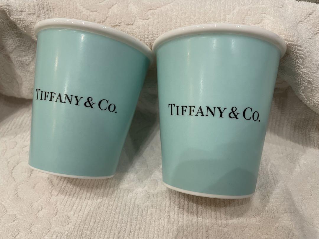 ティファニー Tiffany&co. ペーパーカップ ボーンチャイナ マグカップ