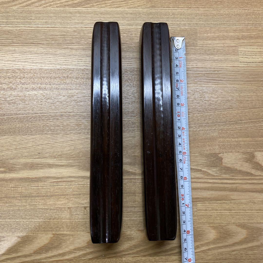 激安超安値 拍子木 激安通販がおすすめ 24cm 8寸 特上紫檀 和楽器