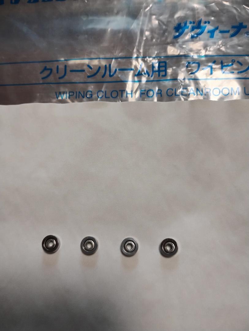 引退】ミニ四駆 純正 旧620ボールベアリング×7個(普通の620×1個